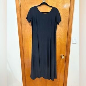Laura Ashley Classic Black Maxi Dress